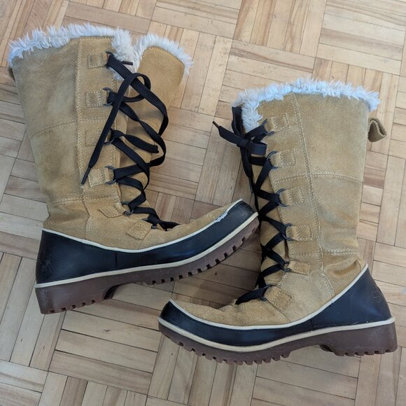 Sorel Size 8 Waterproof Lace-up Winter Boots - Picture 4 of 10
